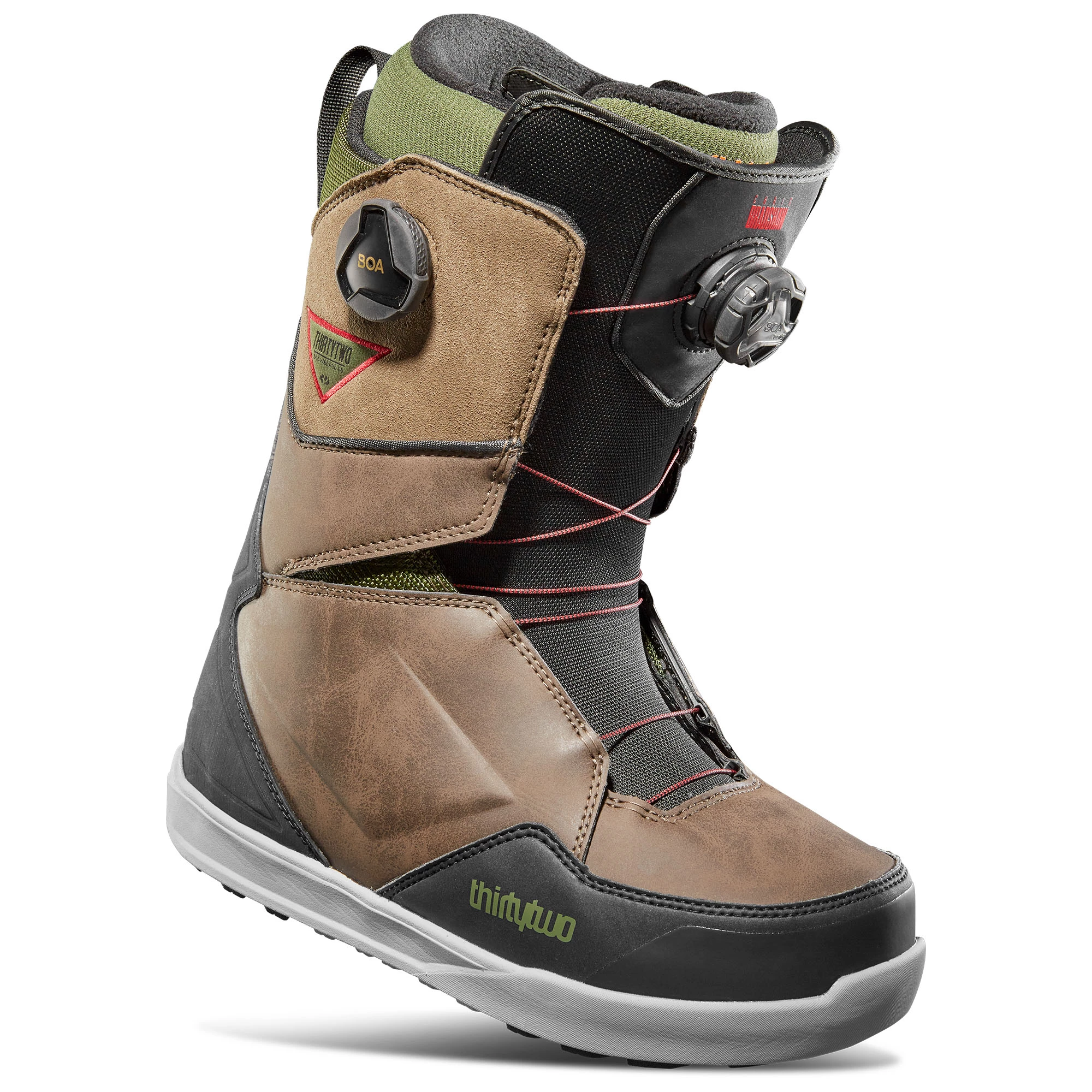 Thirtytwo Mens Lashed Double BOA® Bradshaw Snowboard Boots 23 3 Thirtytwo Mens Lashed Double BOA® Bradshaw Snowboard Boots 23