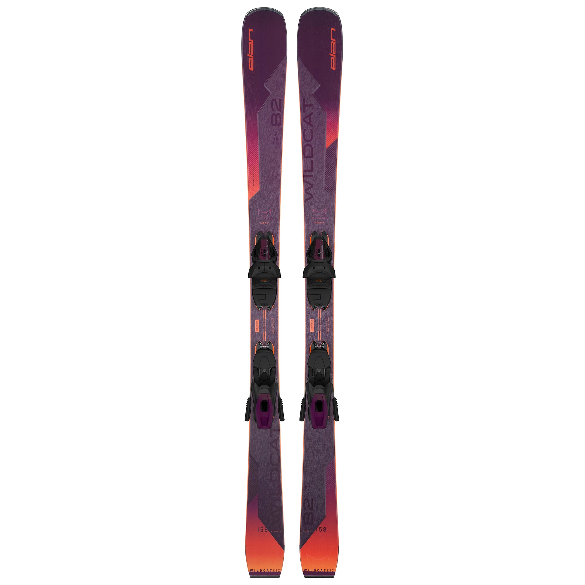 Elan Womens Wildcat 82 C Power Shift Skis With ELW 9.0 GripWalk® Shift Bindings 23 3 Elan Womens Wildcat 82 C Power Shift Skis With ELW 9.0 GripWalk® Shift Bindings 23