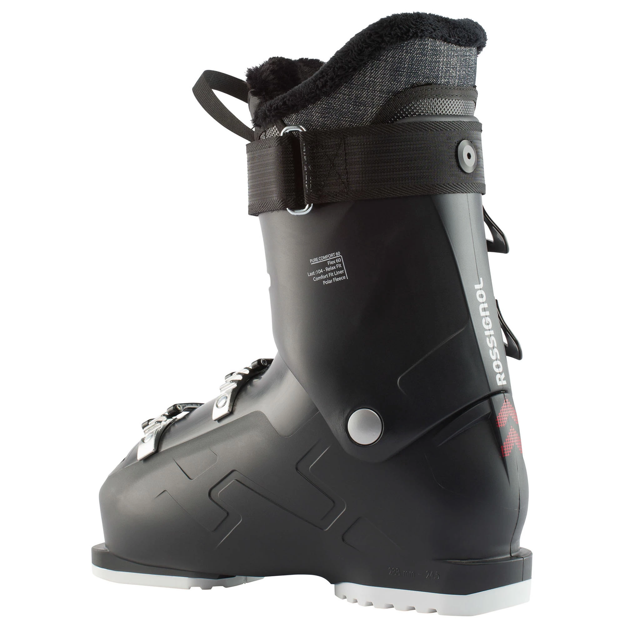 Rossignol Womens Pure Comfort 60 Ski Boots 23 4 Rossignol Womens Pure Comfort 60 Ski Boots 23 - Image 2
