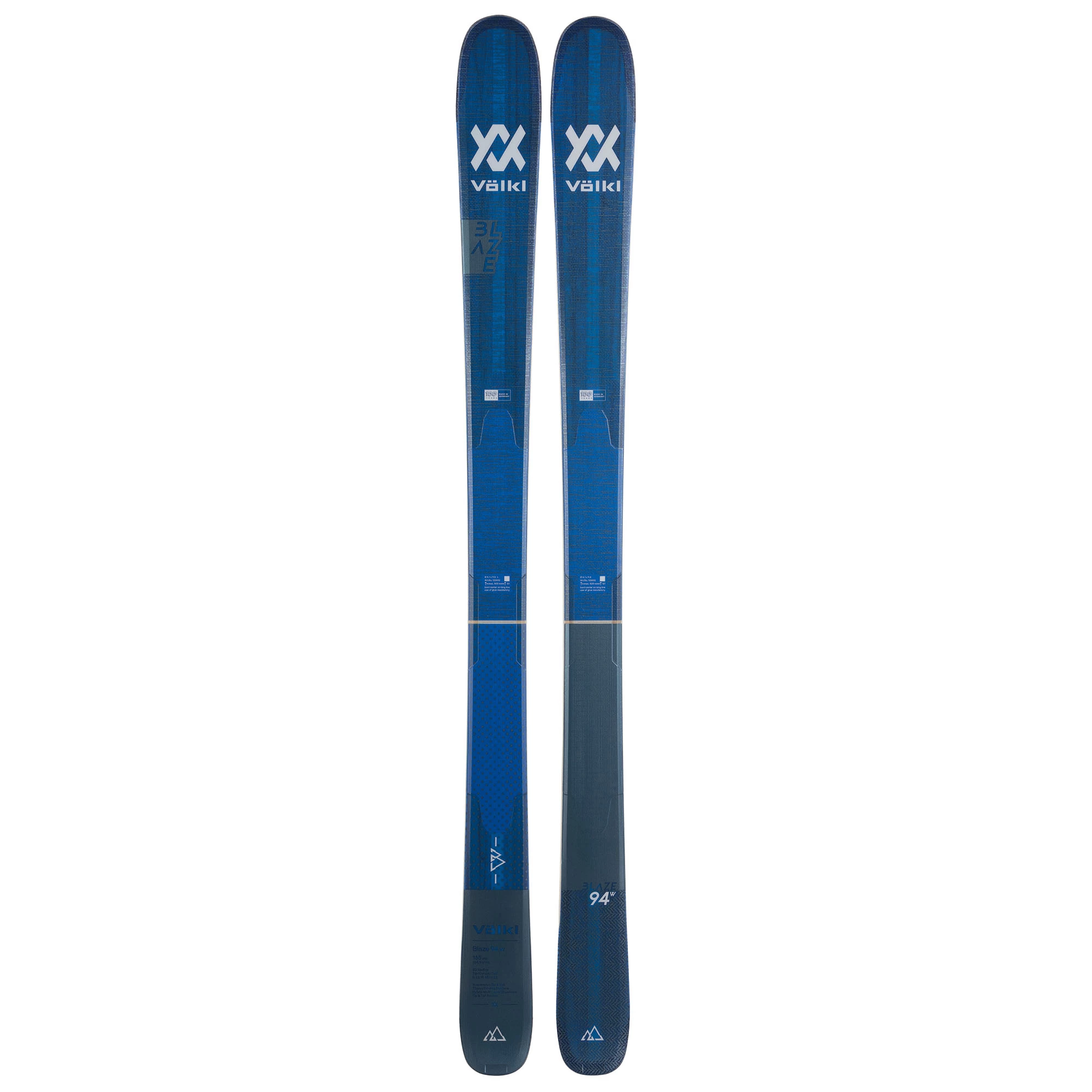 Volkl Womens Blaze 94 Skis 23 3 Volkl Womens Blaze 94 Skis 23