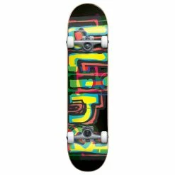 Blind Logo Glitch Skateboard