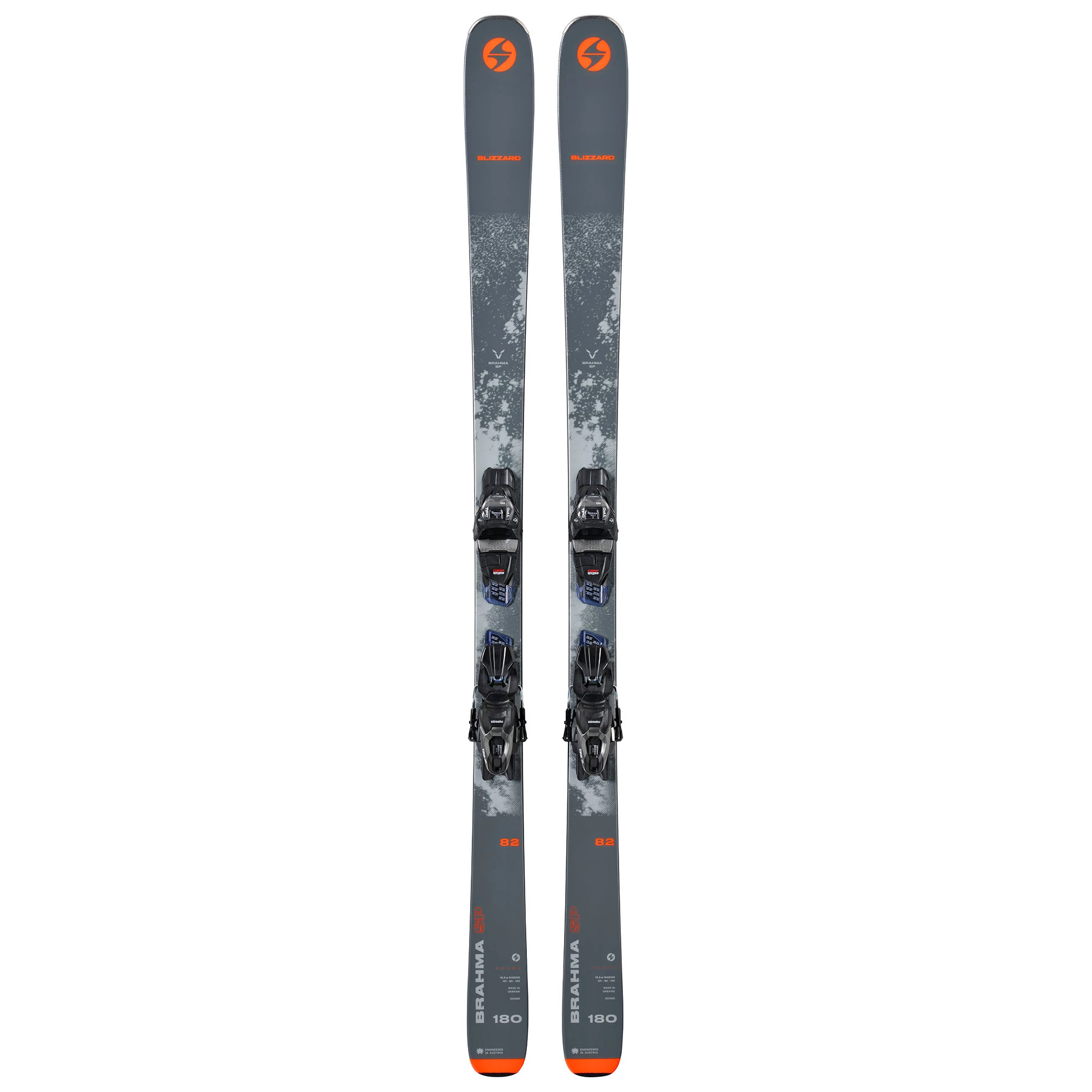Blizzard Mens Brahma 82 Skis With TP10 Bindings 23 3 Blizzard Mens Brahma 82 Skis With TP10 Bindings 23