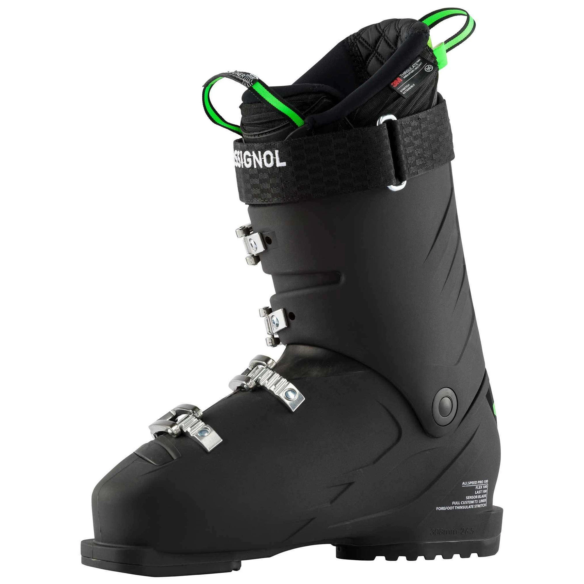 Rossignol Mens Allspeed Pro 100 Ski Boots 22 4 Rossignol Mens Allspeed Pro 100 Ski Boots 22 - Image 2