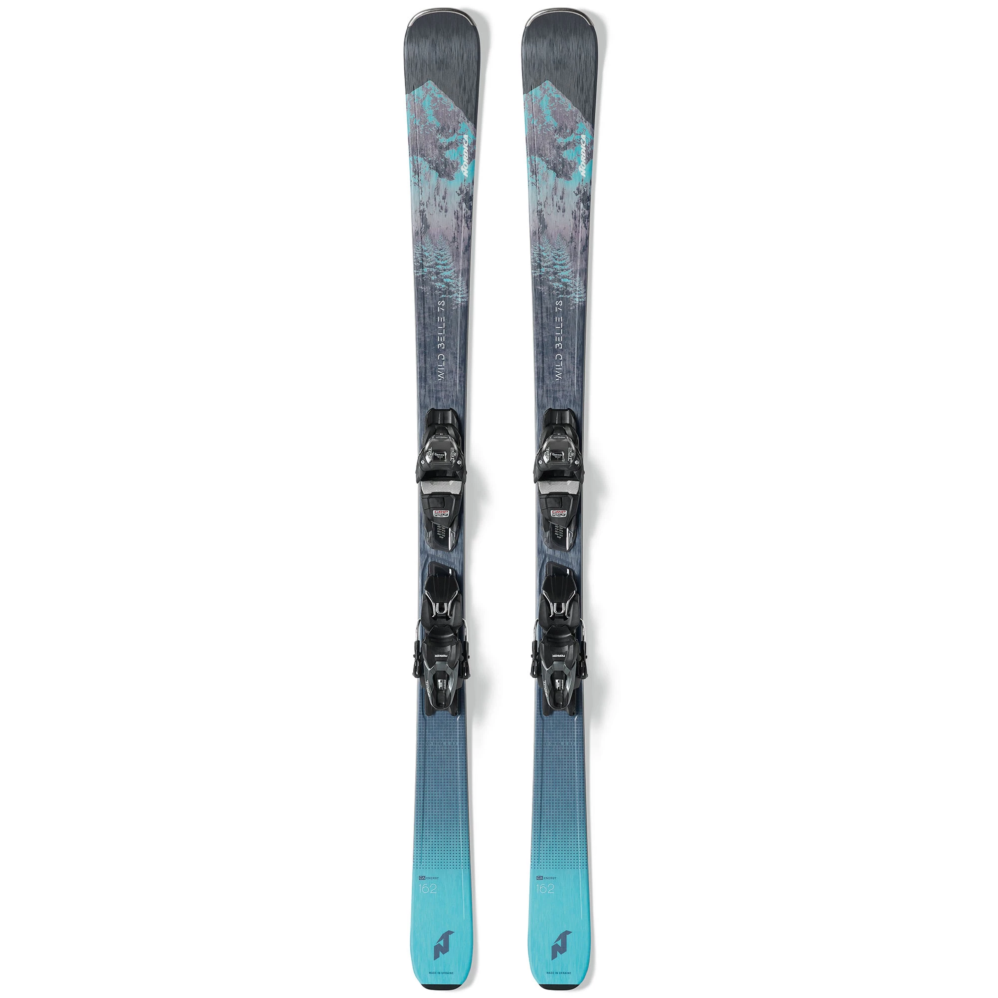 Nordica Womens Wild Belle 78 CA Skis With 10 FDT Bindings 23 3 Nordica Womens Wild Belle 78 CA Skis With 10 FDT Bindings 23