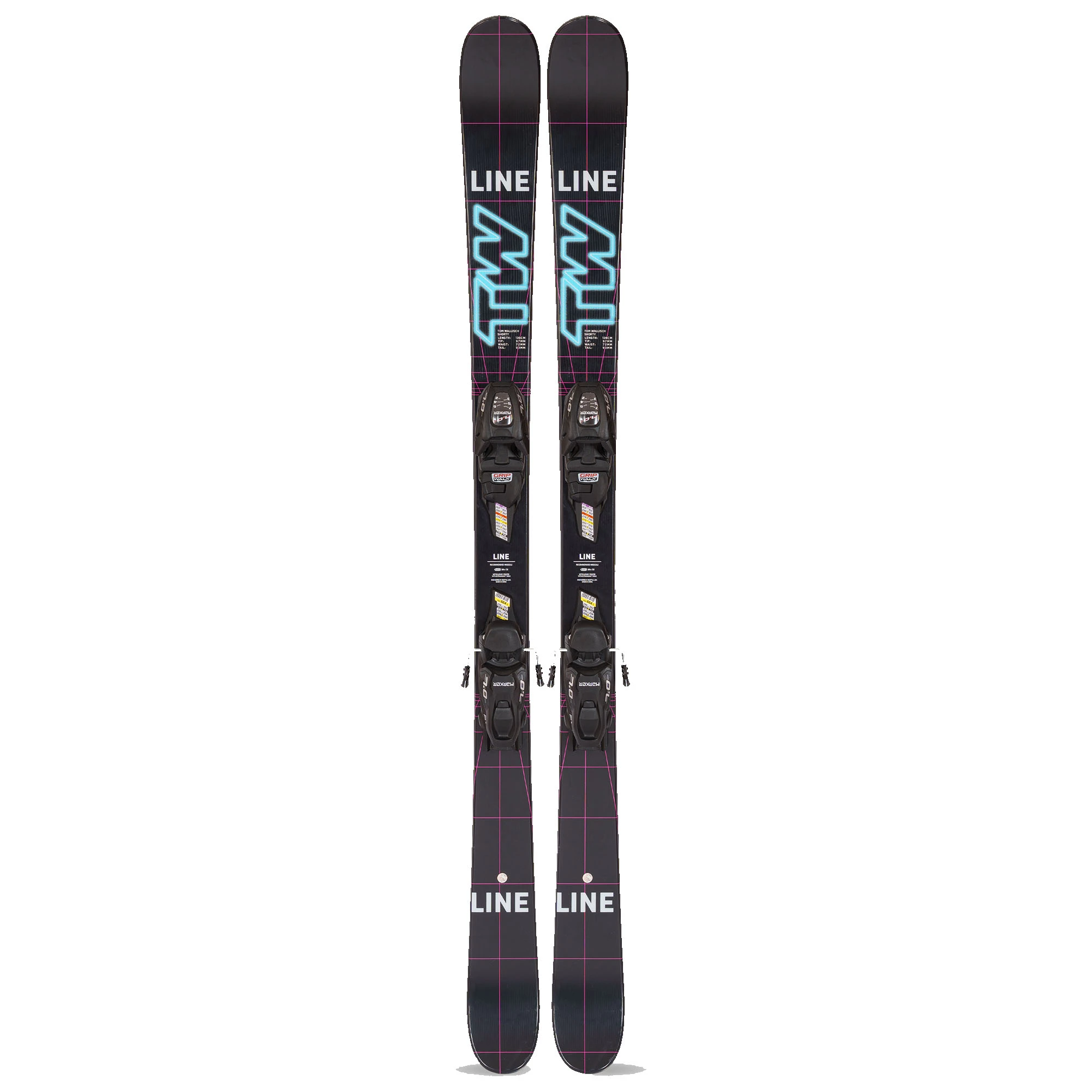 LINE Kids Tom Wallisch Shorty Skis With 7.0 Bindings 23 3 LINE Kids Tom Wallisch Shorty Skis With 7.0 Bindings 23