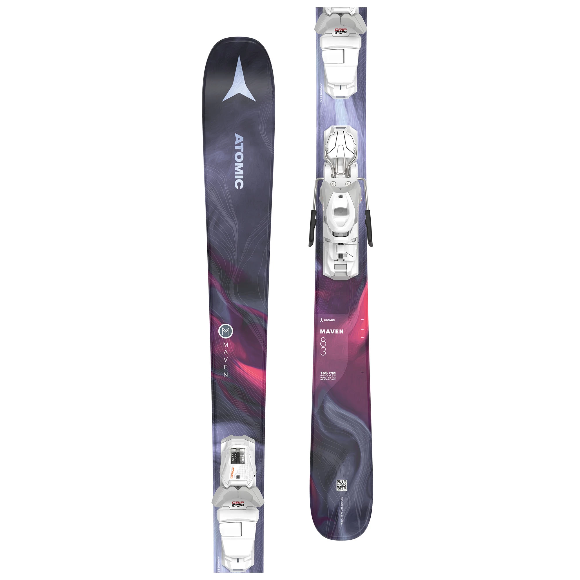 Atomic Womens Maven 83 R Skis With M10 GripWalk® Bindings 23 9 Atomic Womens Maven 83 R Skis With M10 GripWalk® Bindings 23 - Image 7